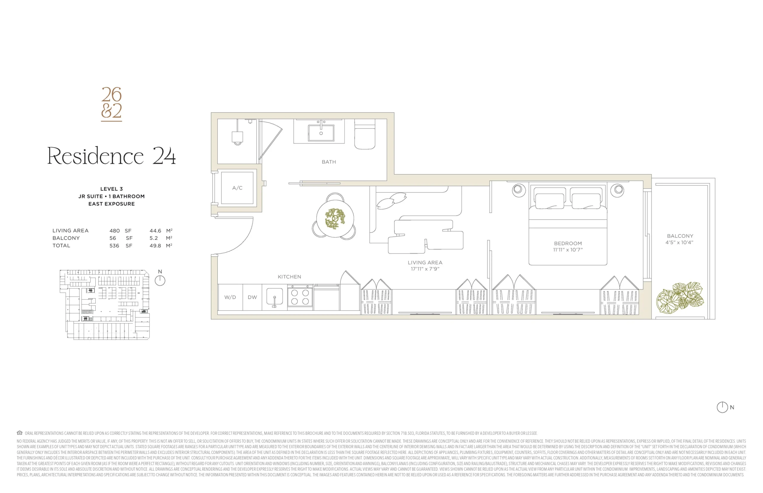 TwentySixth & 2nd Wynwood Residences — plano 3