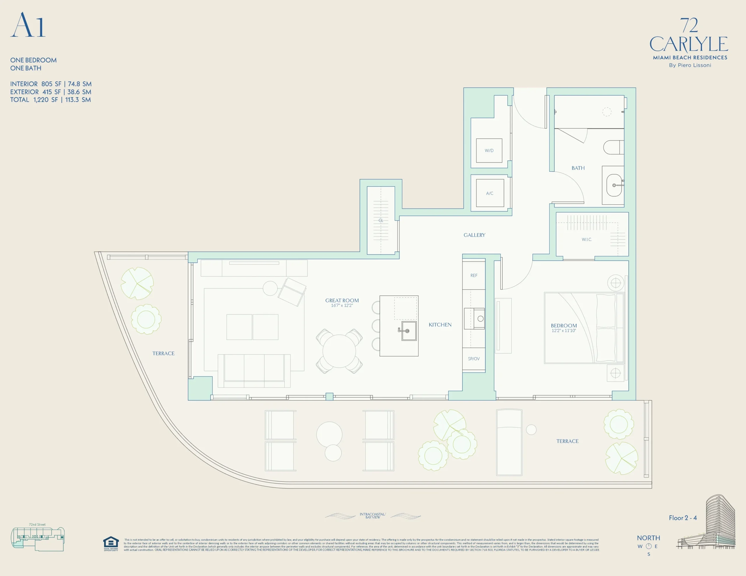 72 Carlyle — plano 15