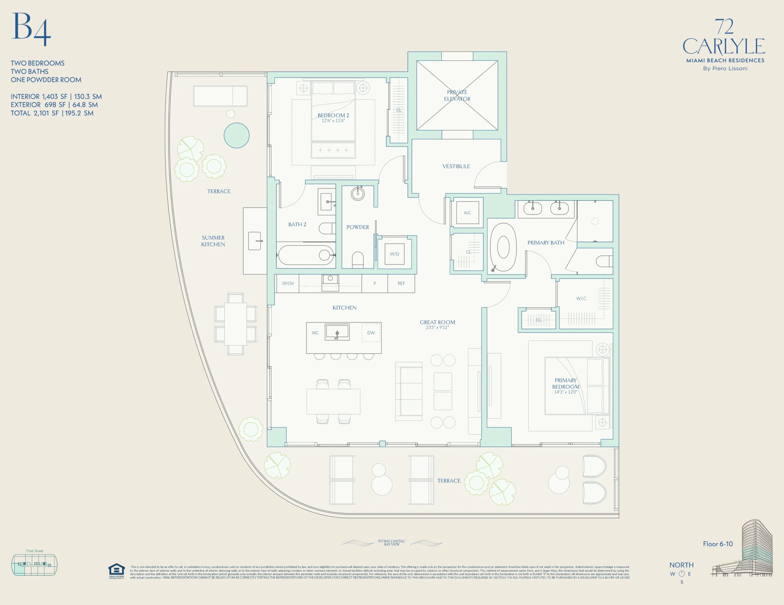 72 Carlyle — plano 27