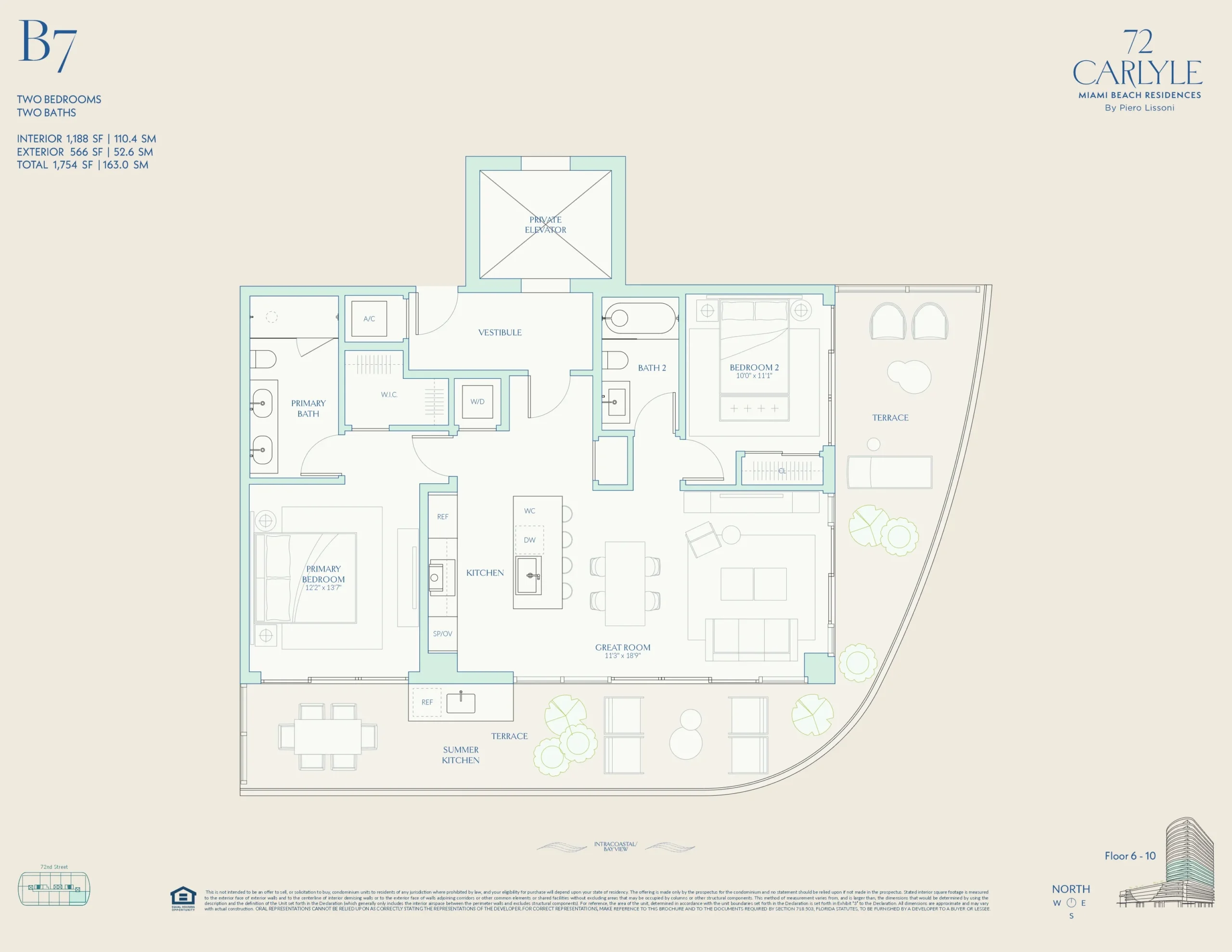 72 Carlyle — plano 30