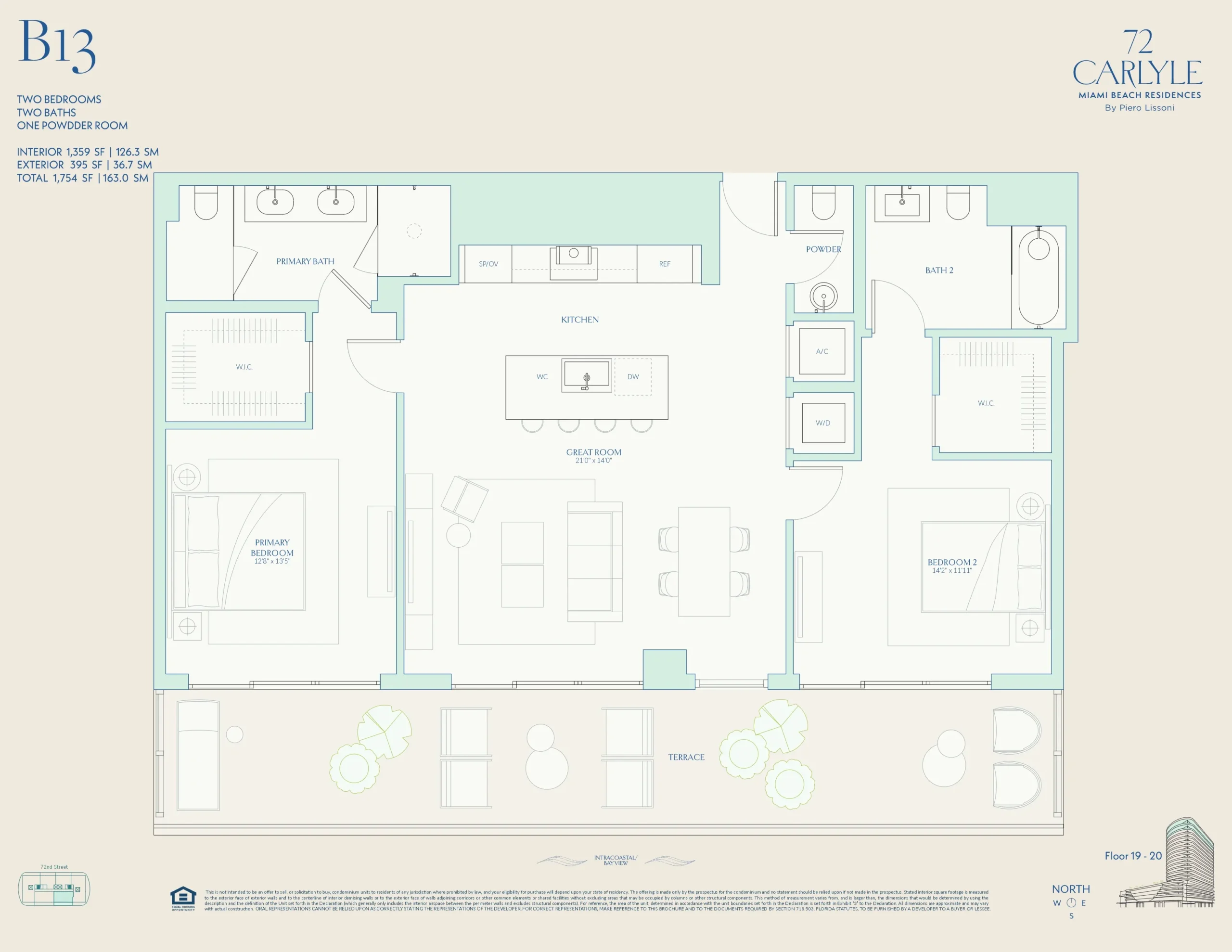 72 Carlyle — plano 36