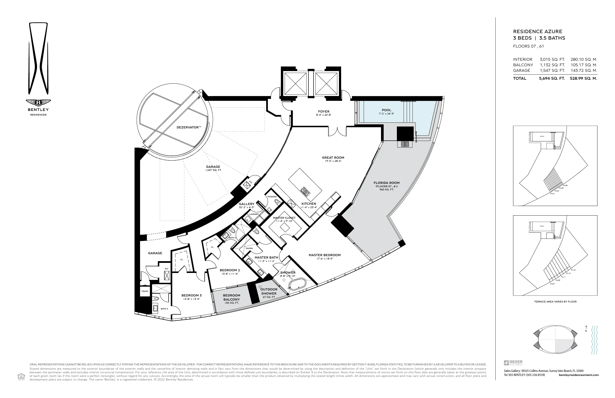 Bentley Residences — plano 4