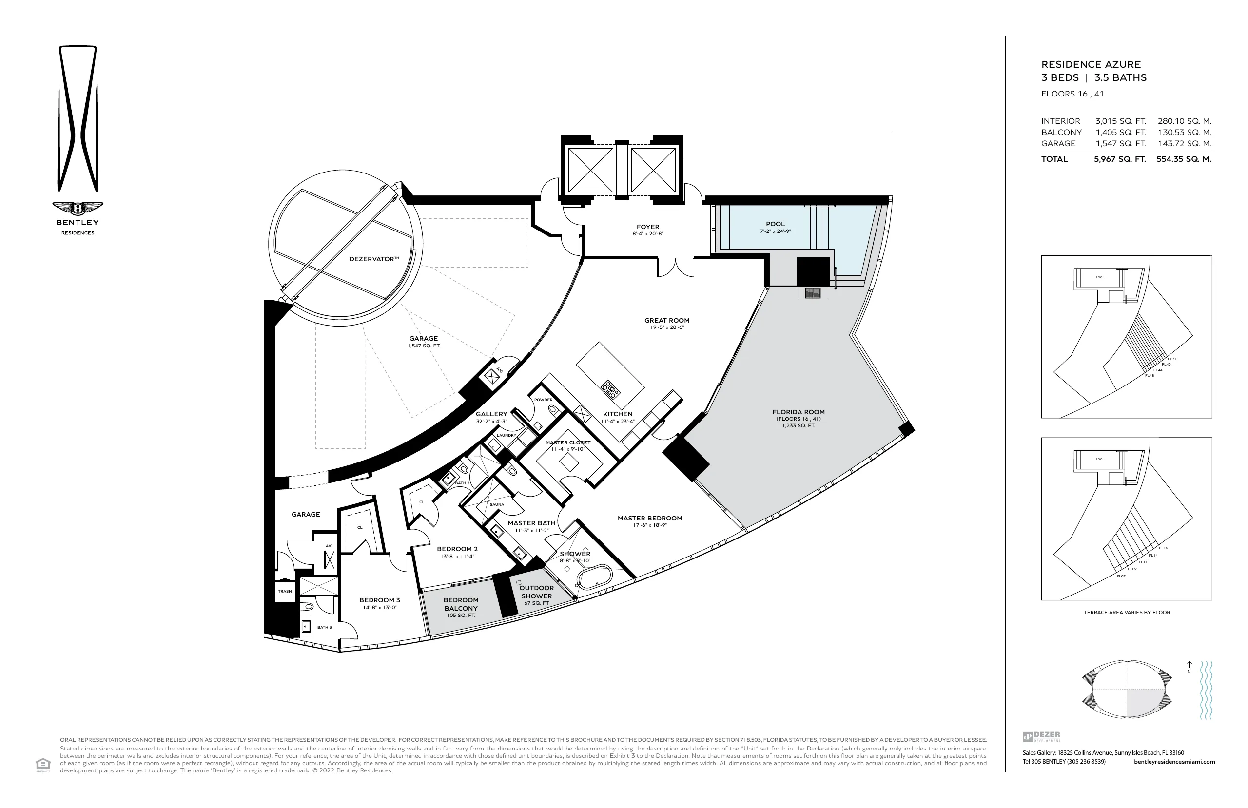 Bentley Residences — plano 5