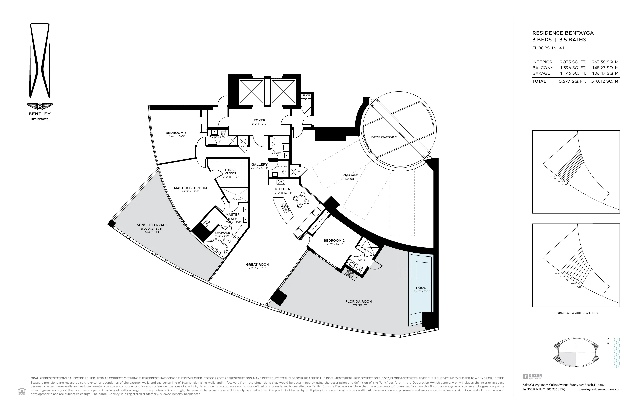Bentley Residences — plano 11