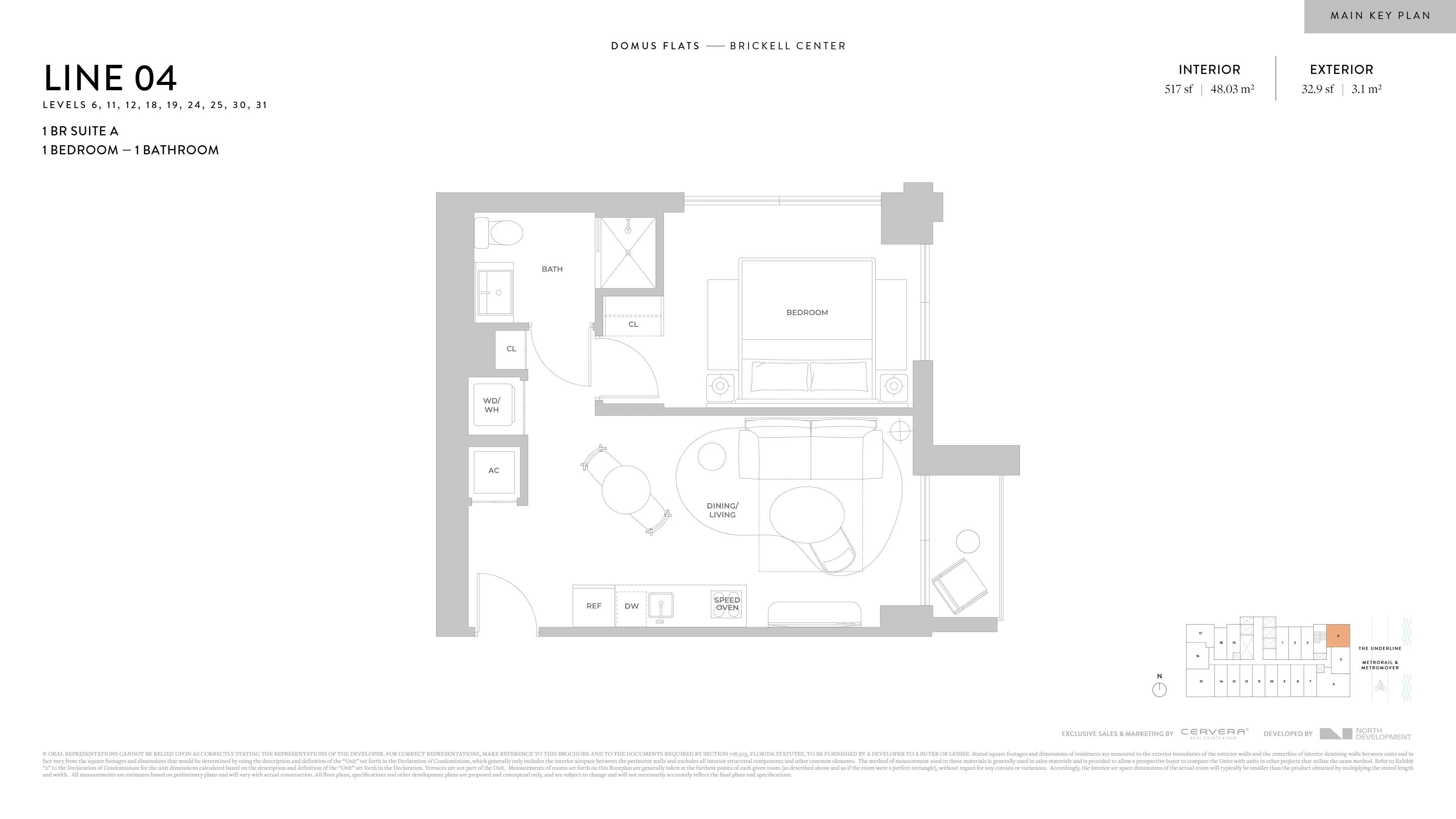 Domus Brickell Center — plano 19