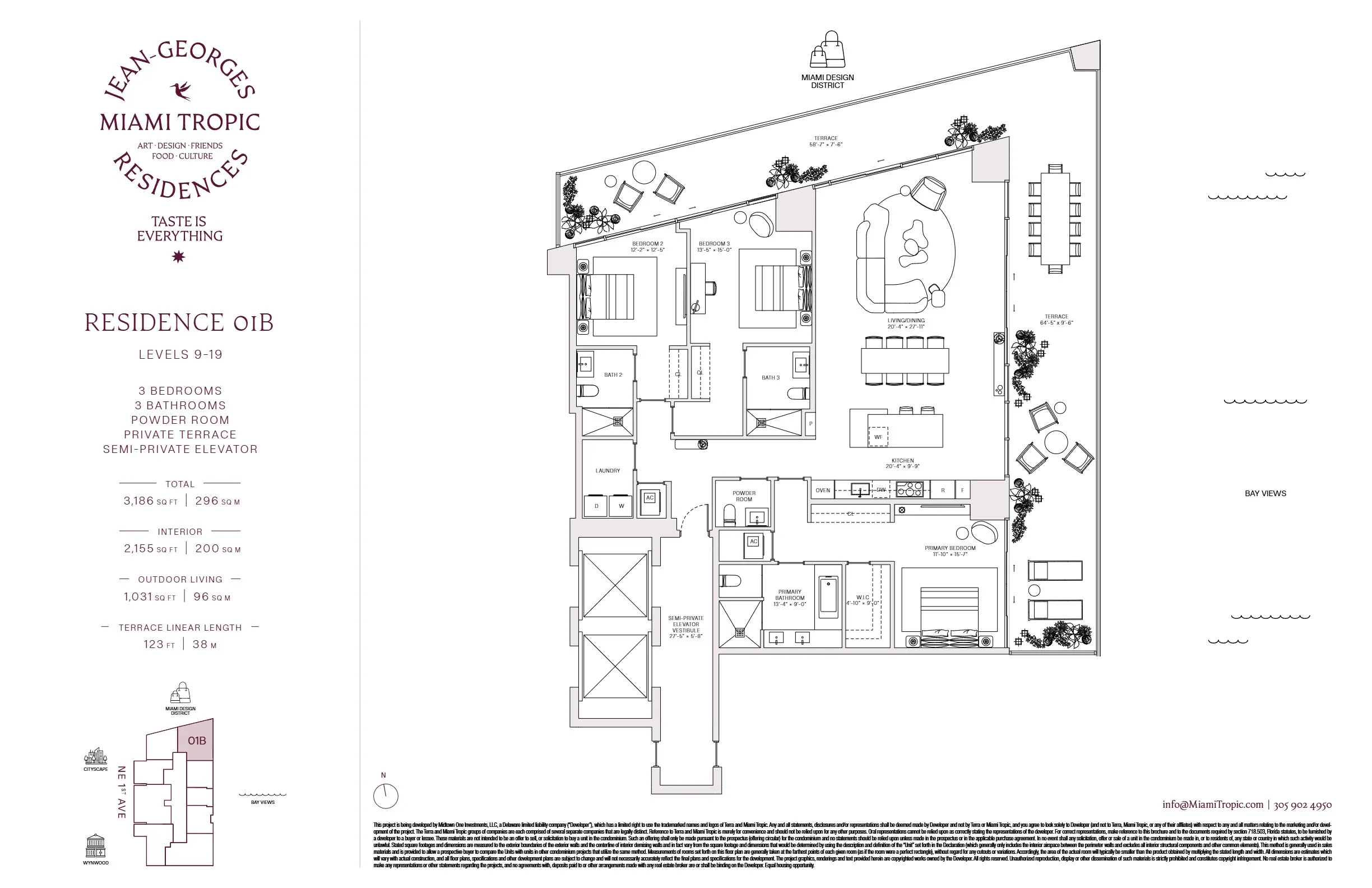 Jean-Georges Miami Tropic Residences — plano 18
