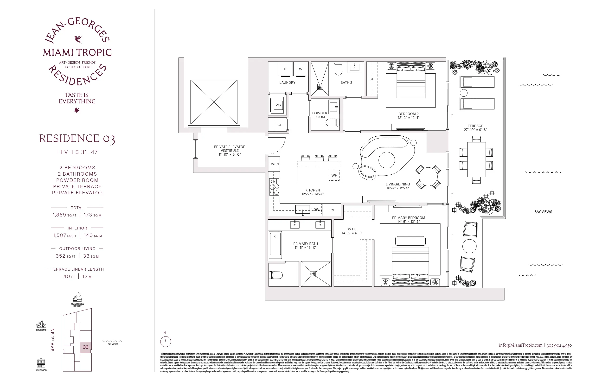 Jean-Georges Miami Tropic Residences — plano 11