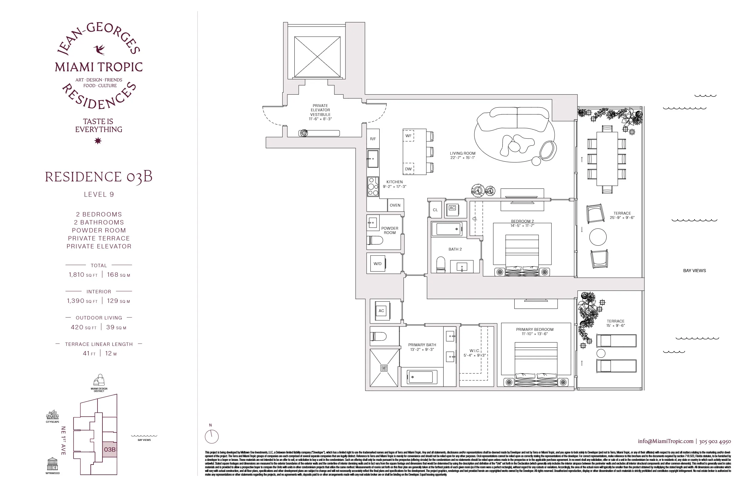Jean-Georges Miami Tropic Residences — plano 7