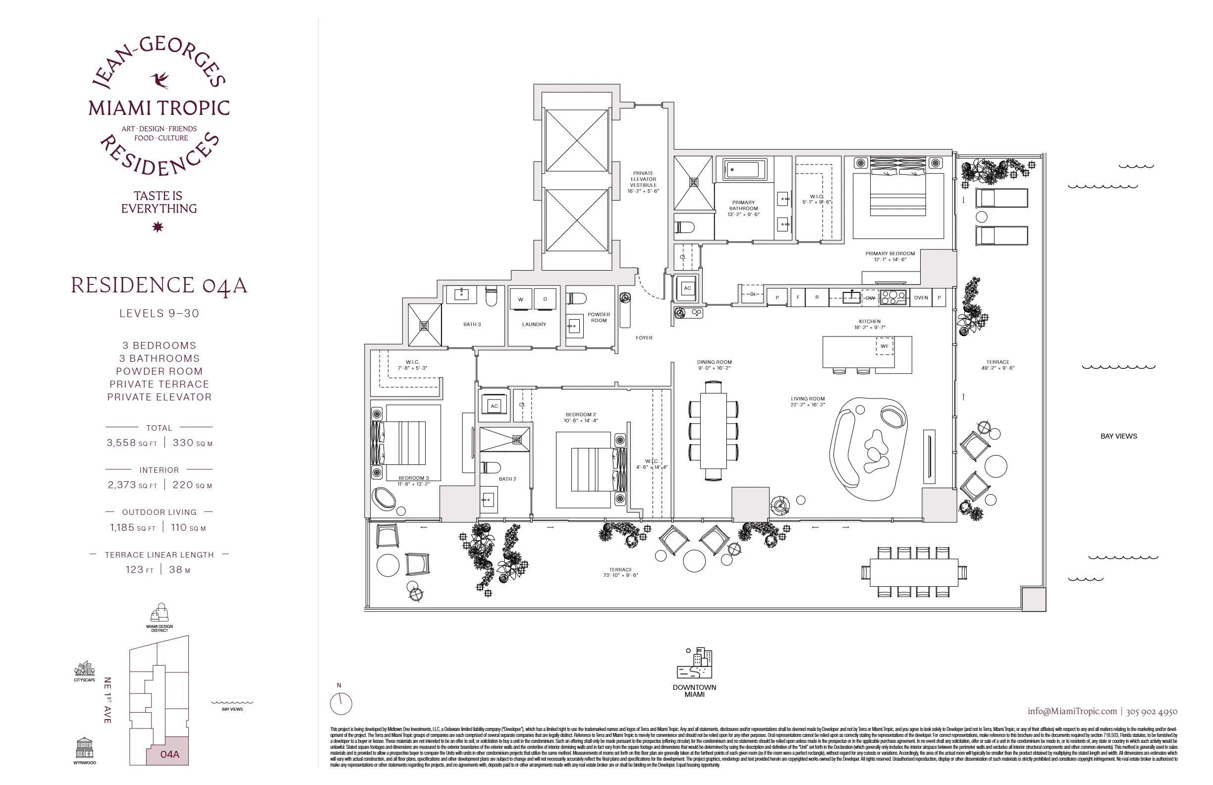 Jean-Georges Miami Tropic Residences — plano 21