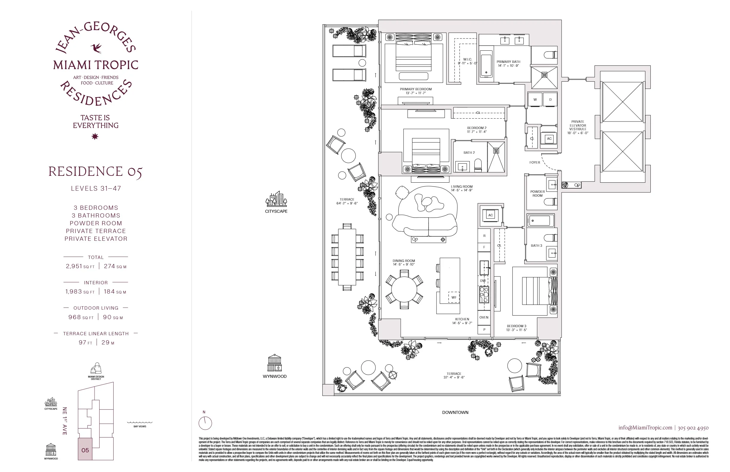 Jean-Georges Miami Tropic Residences — plano 16