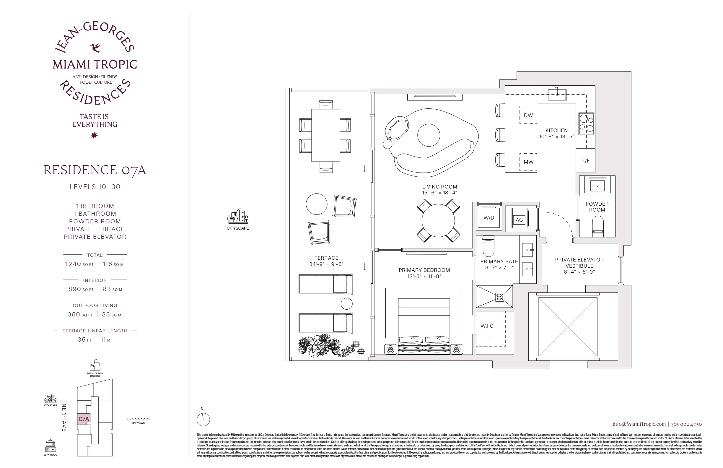 Jean-Georges Miami Tropic Residences — plano 2