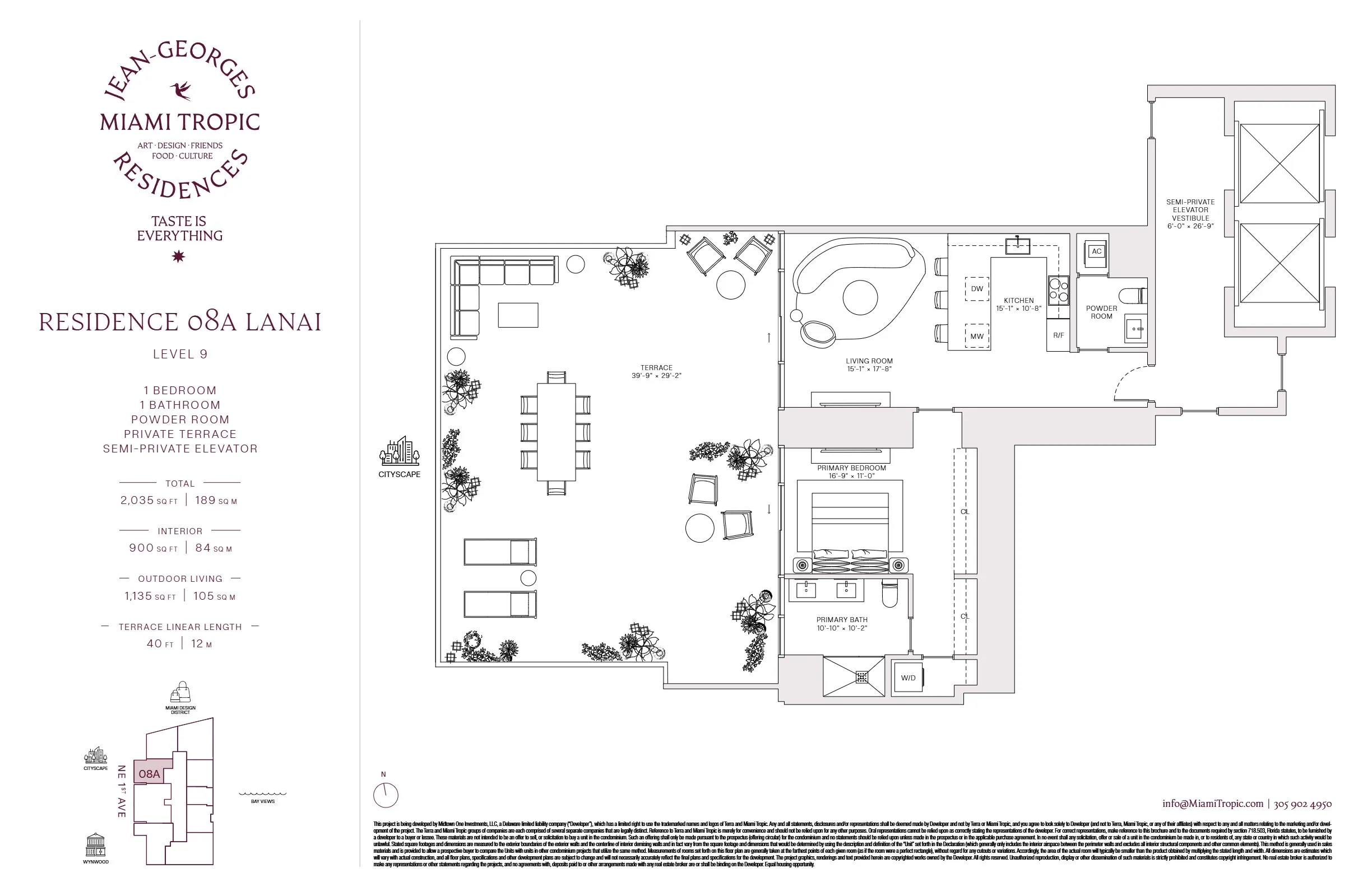 Jean-Georges Miami Tropic Residences — plano 4