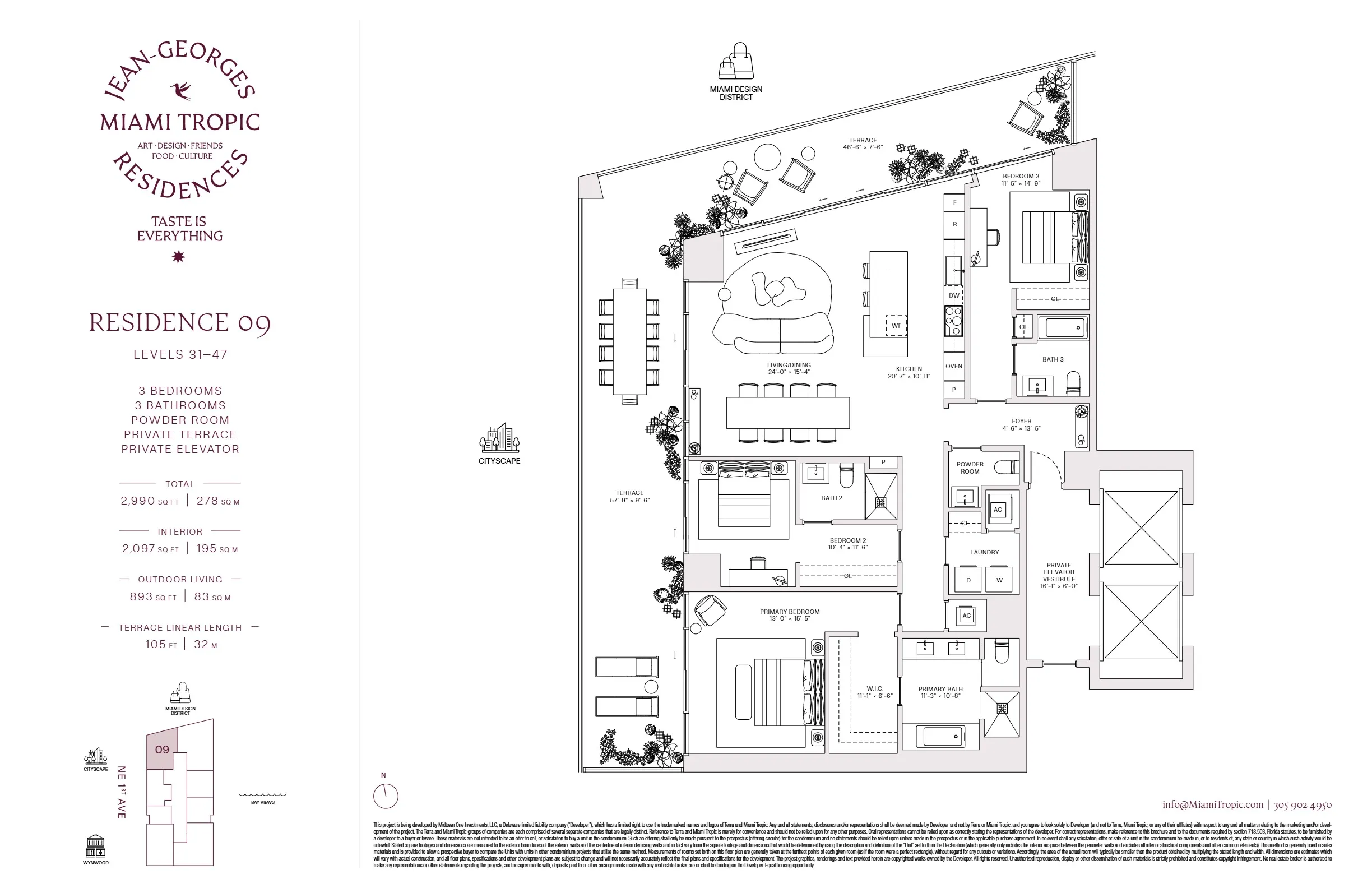 Jean-Georges Miami Tropic Residences — plano 17