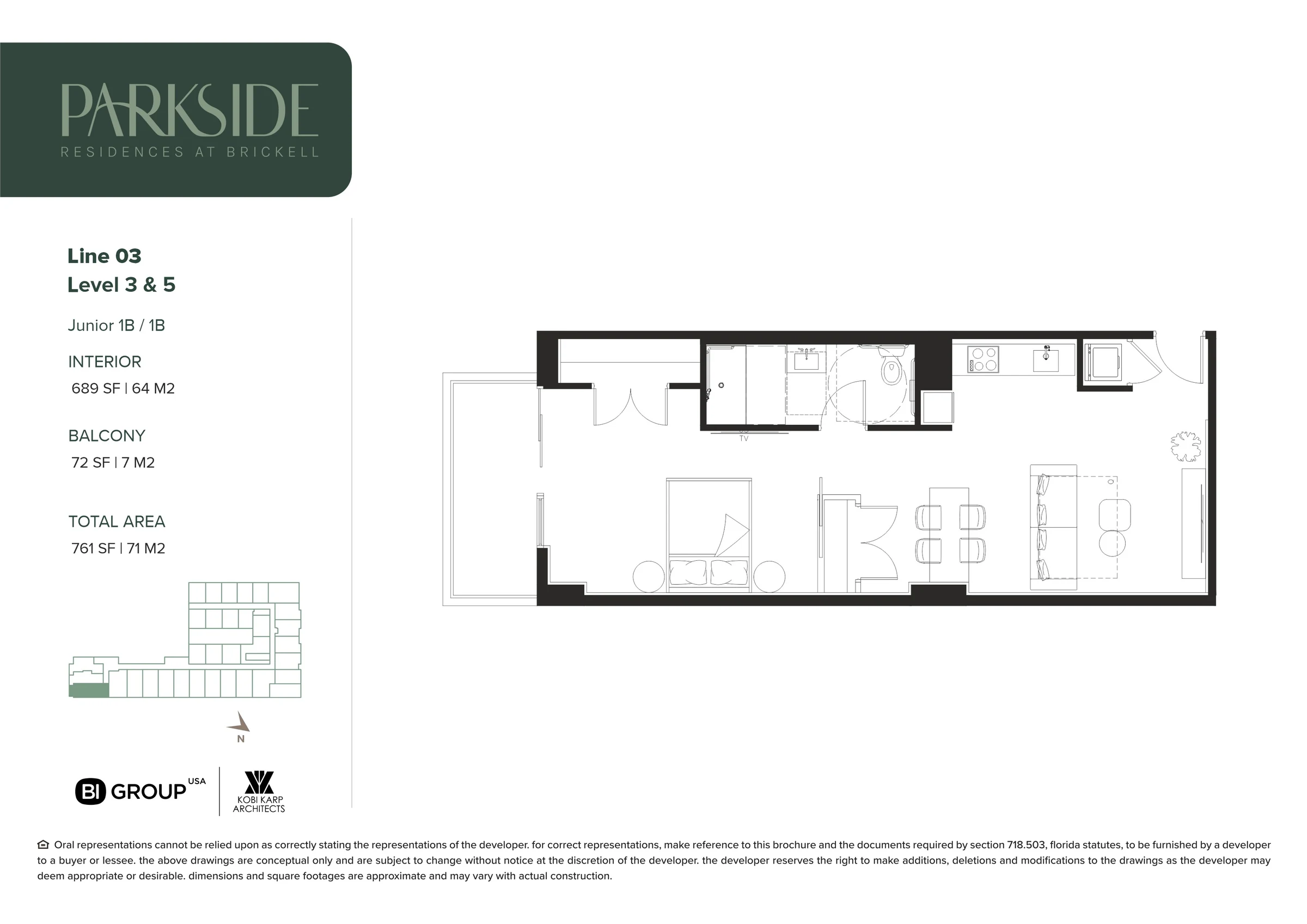 Parkside Residences at Brickell — plano 8
