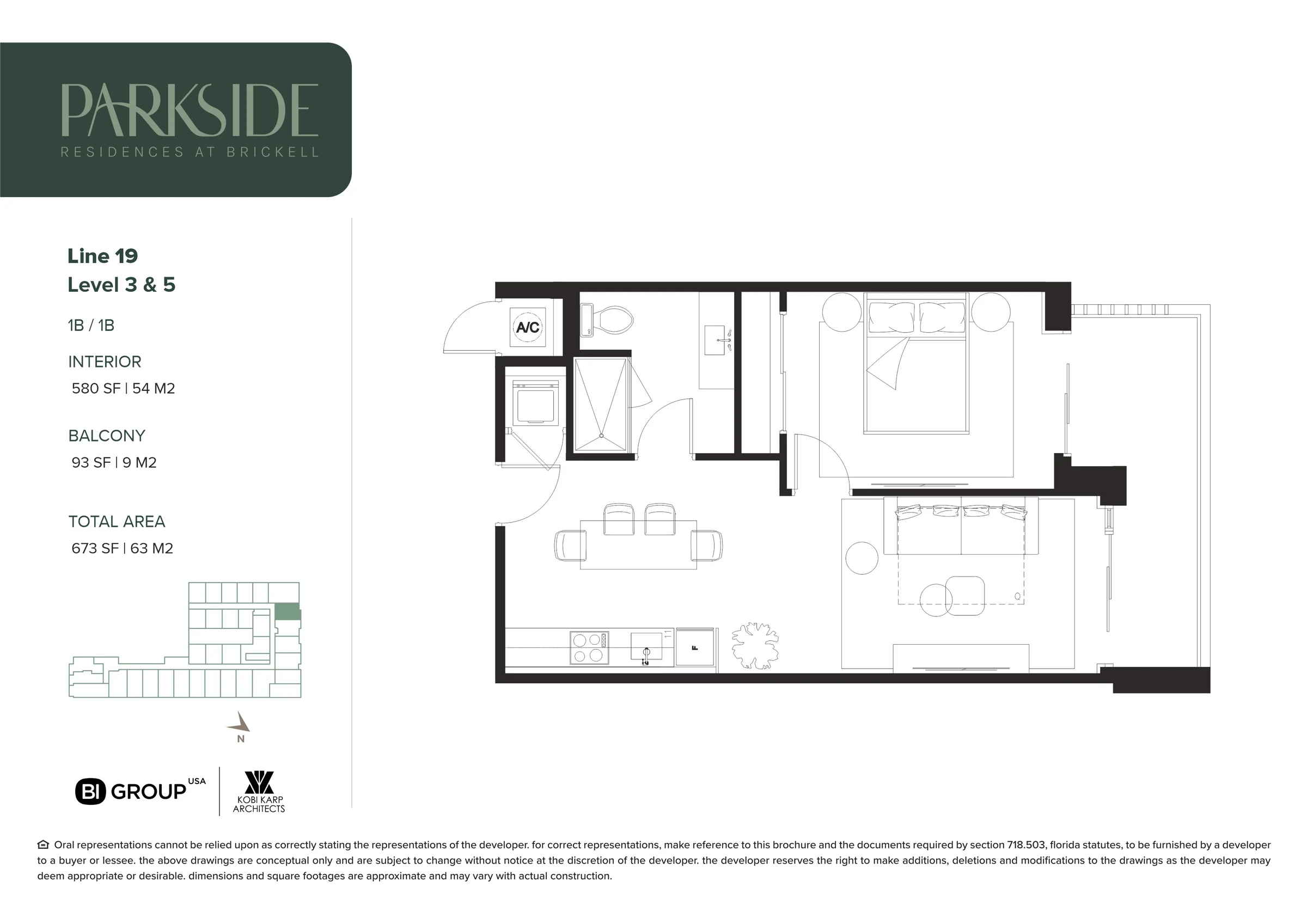 Parkside Residences at Brickell — plano 11
