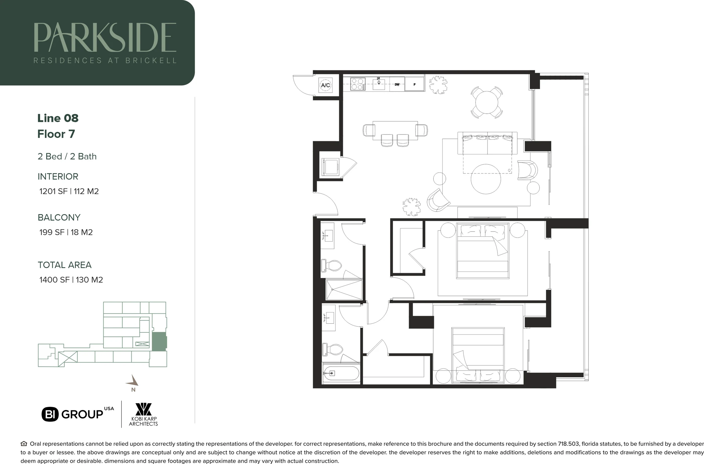 Parkside Residences at Brickell — plano 21