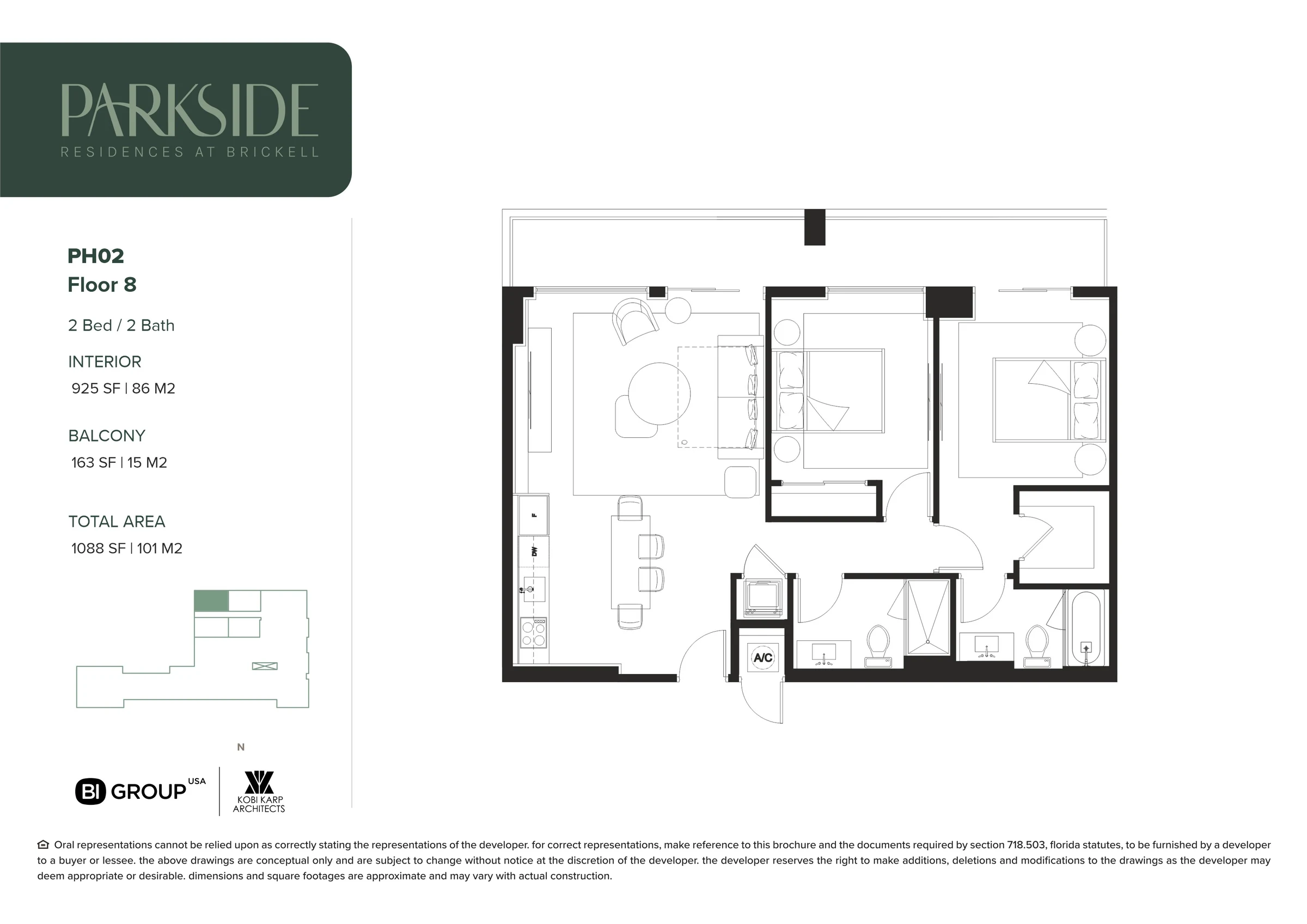 Parkside Residences at Brickell — plano 23