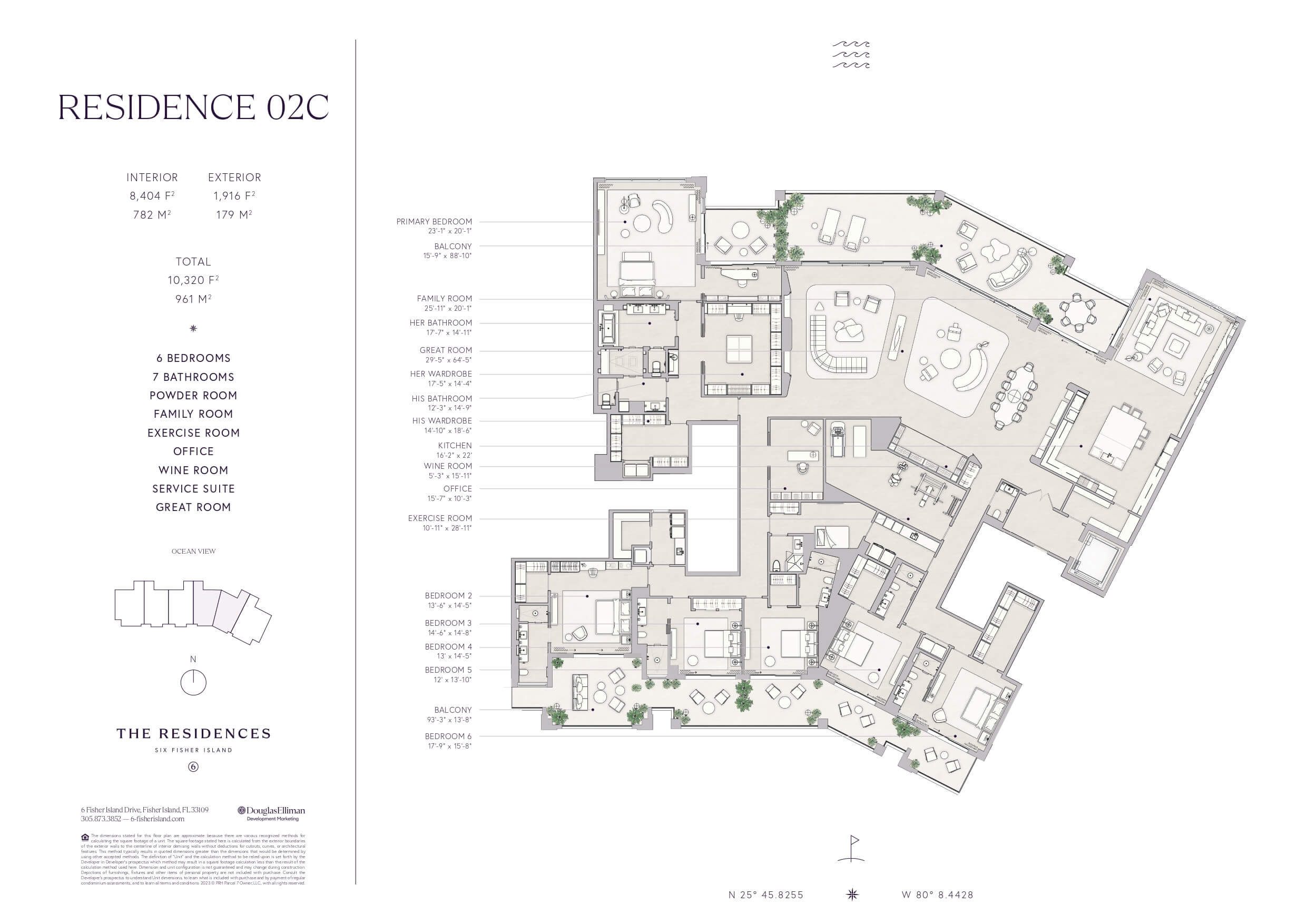 Six Fisher Island — plano 4