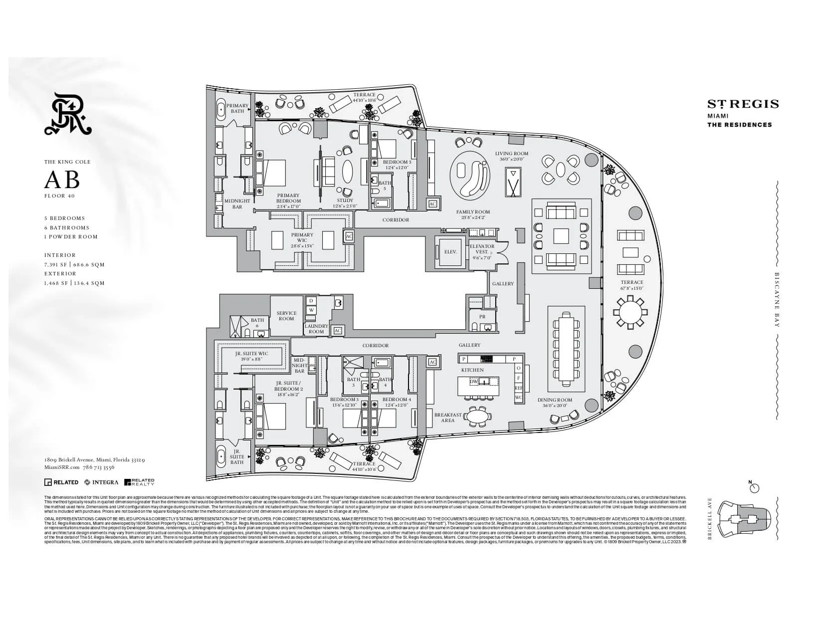 St. Regis Residences Miami — plano 3