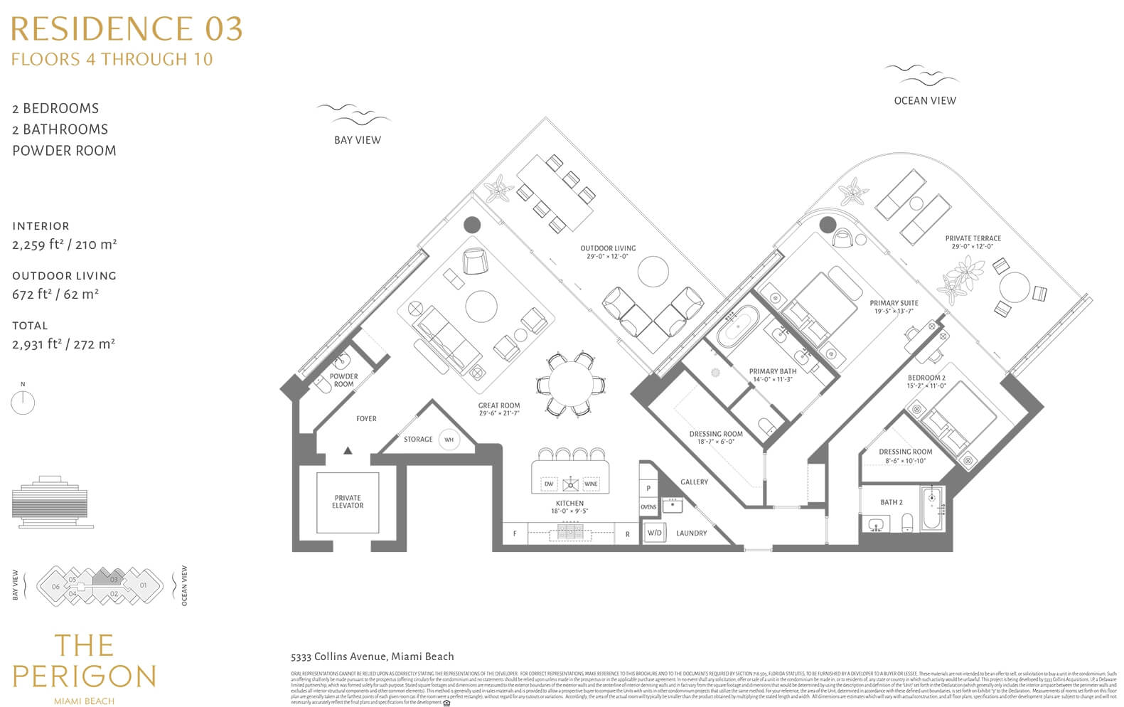 The Perigon — plano 3