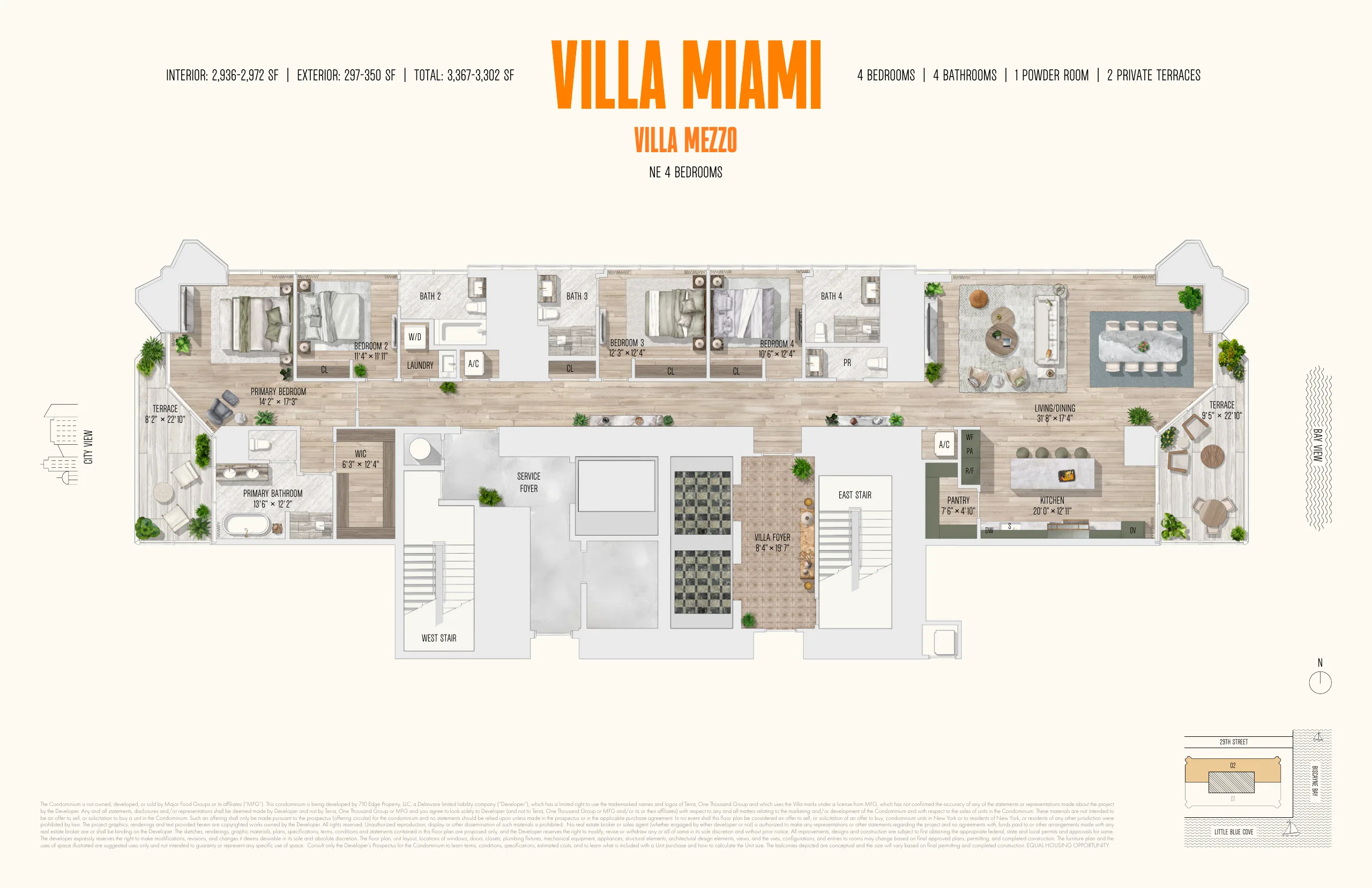 Villa Miami — plano 2