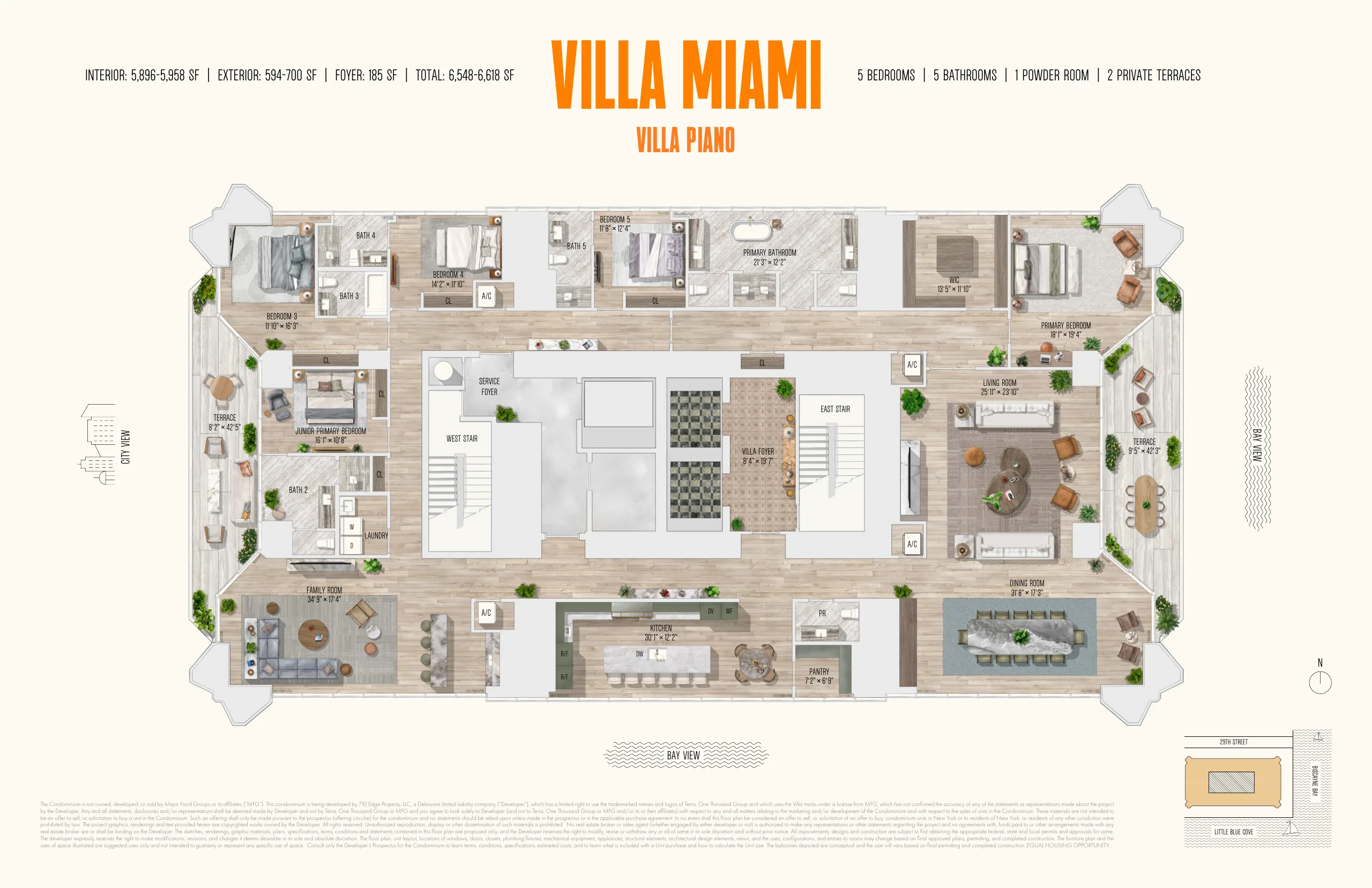 Villa Miami — plano 4