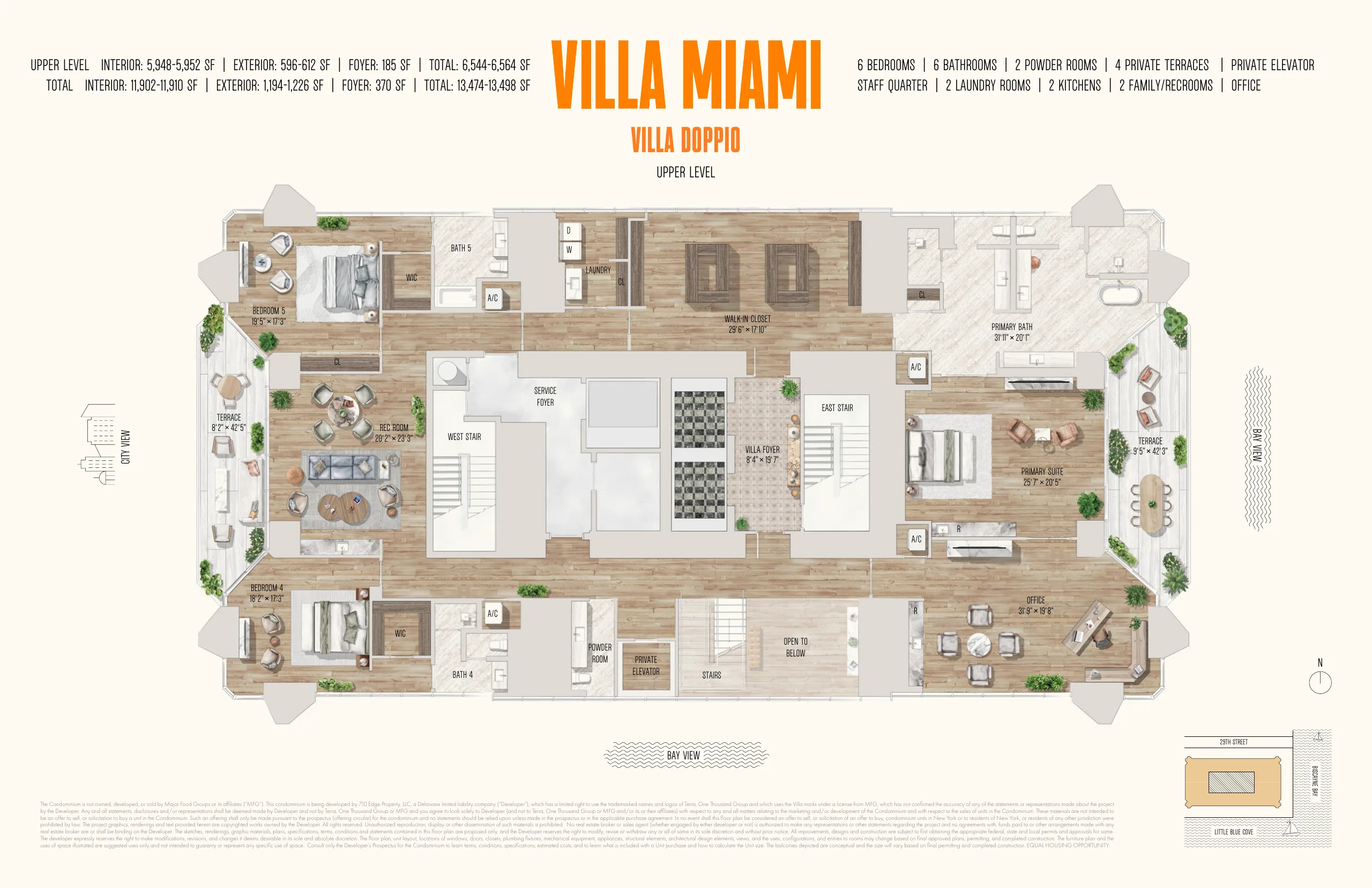 Villa Miami — plano 6