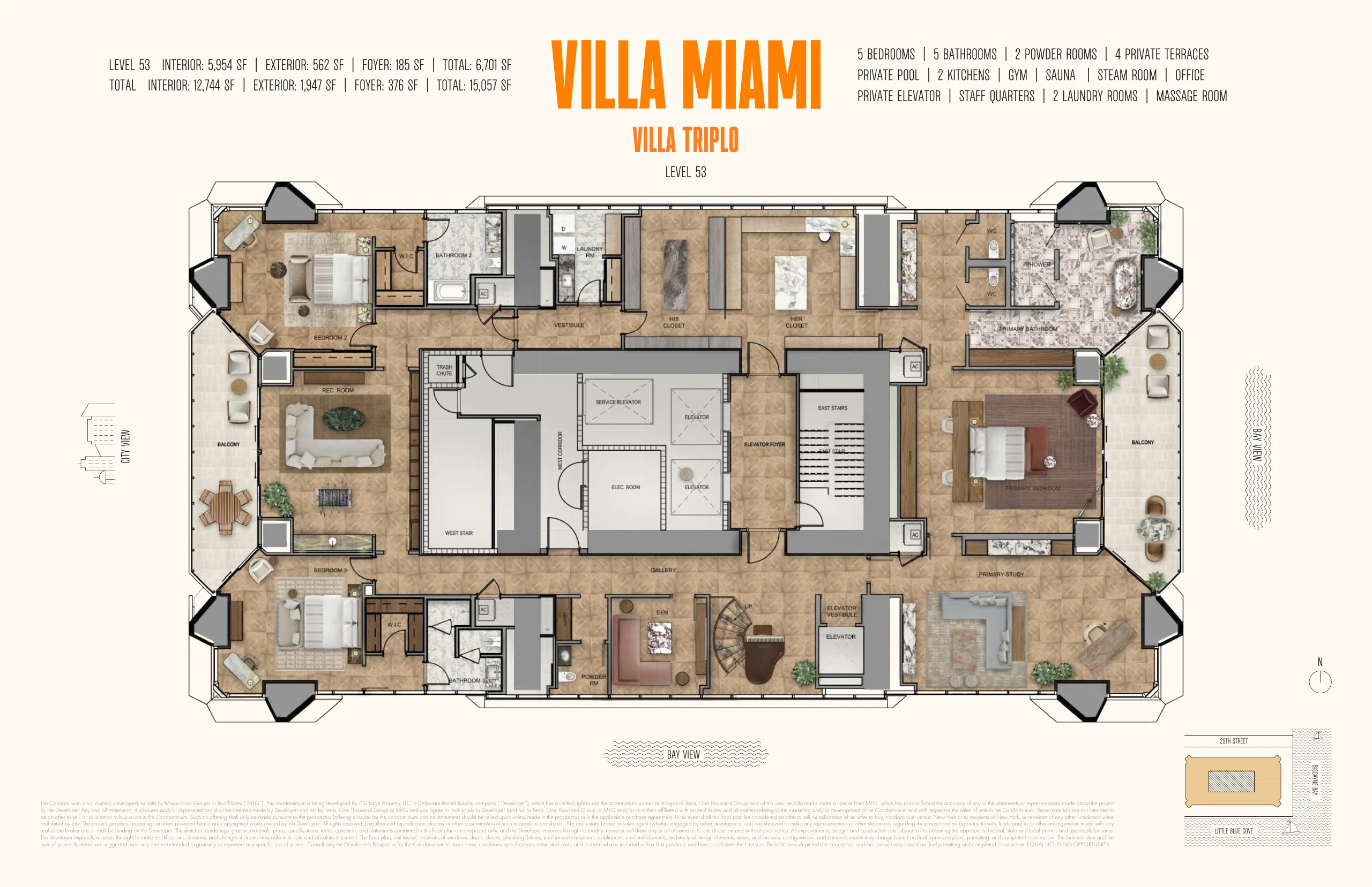 Villa Miami — plano 7