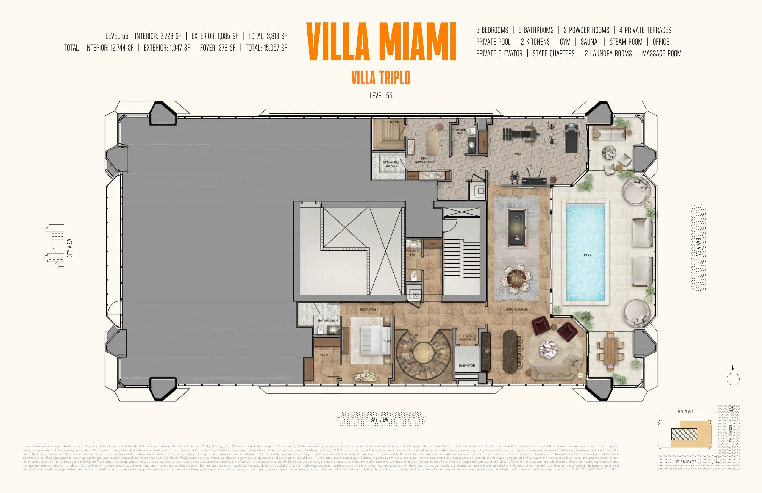 Villa Miami — plano 9